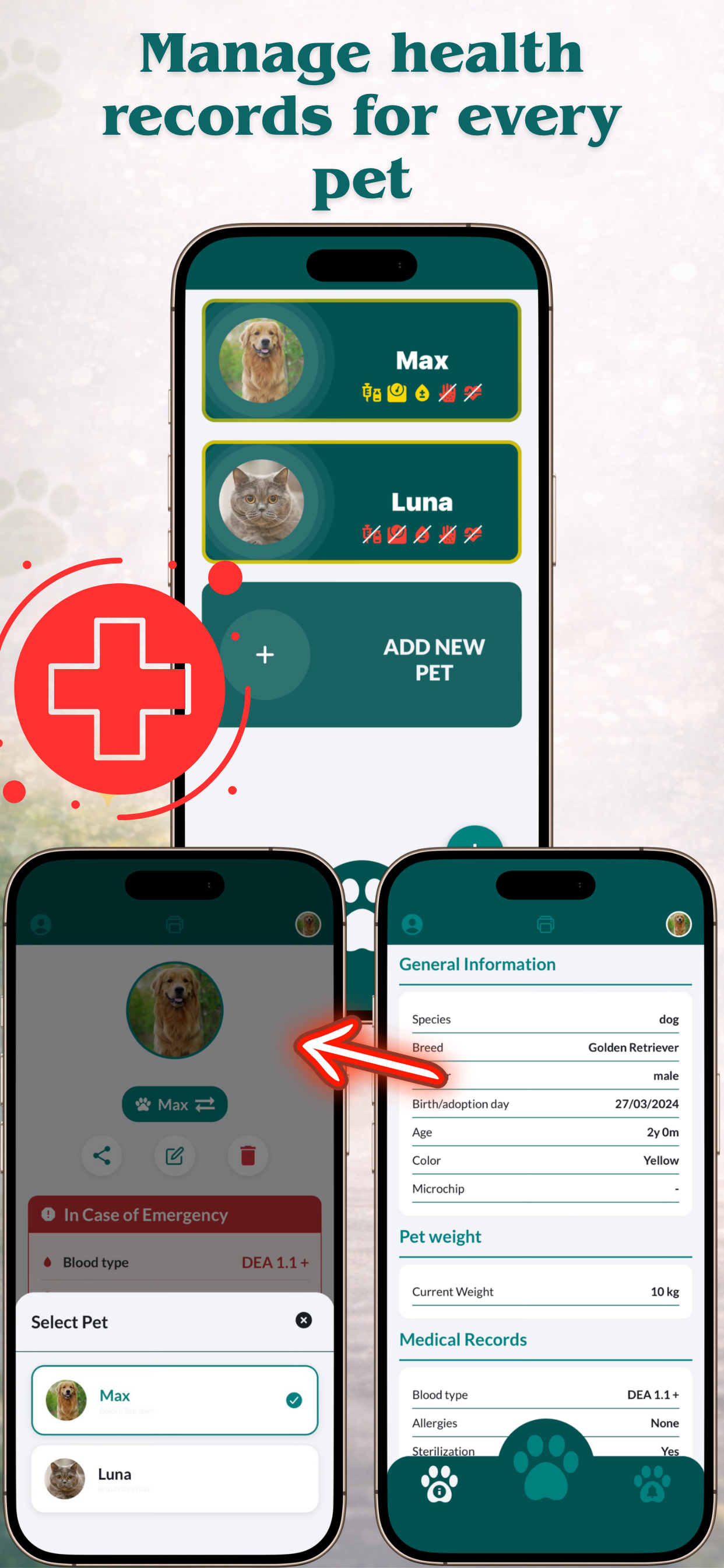 How to build the perfect pet profile — because your vet needs more than just a name.